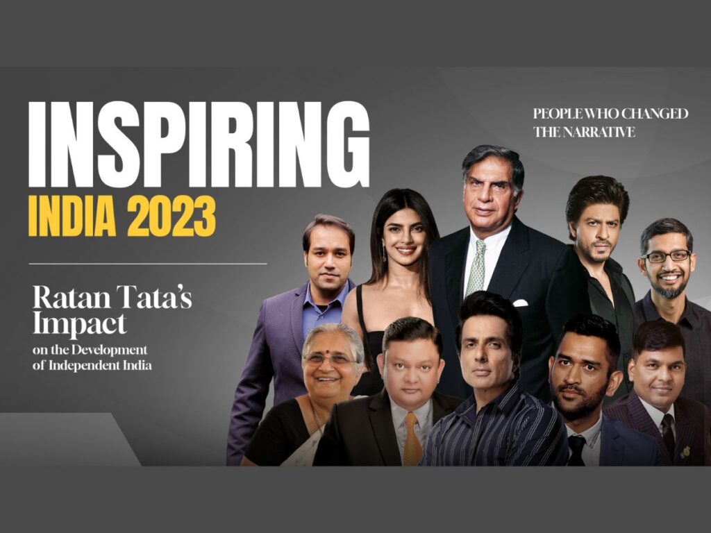 Inspiring India 2023 Booklet launched, top leaders and celebrities find mention 