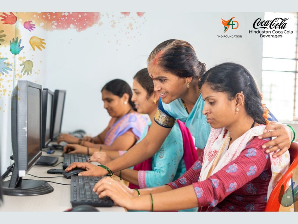 Y4D Foundation and Hindustan Coca-Cola Beverages Join Hands to Empower 25,000 Women with Financial and Digital Literacy across India