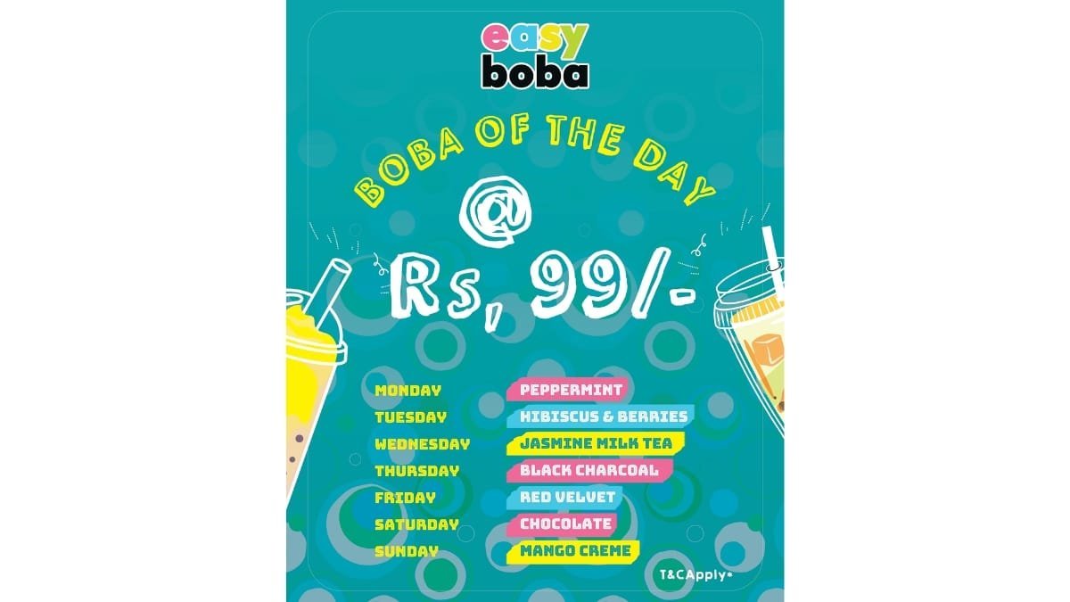 Easy Boba Introduces “Boba of the Day” at Andheri and Bandra Outlets: A Pocket-Friendly Delight for All