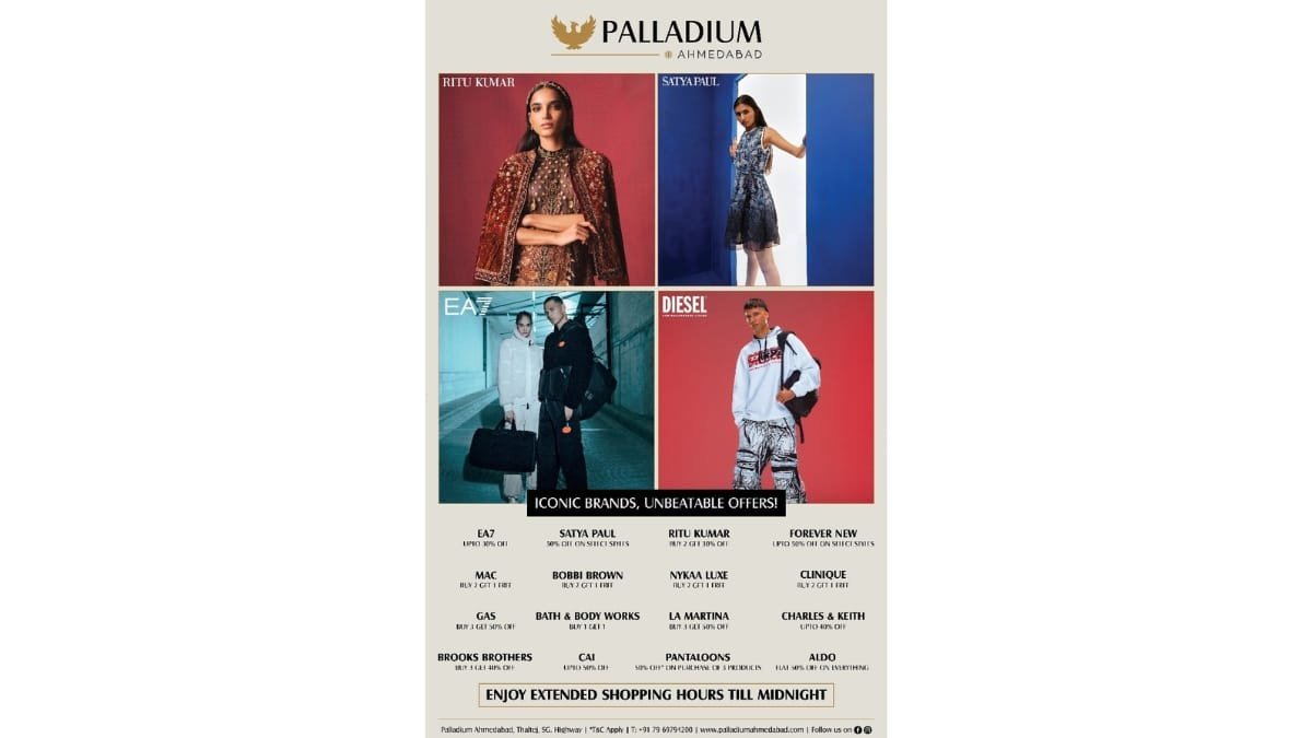 Grand Black Friday Sale at Palladium Ahmedabad- Luxury Shopping with Unmatched Offers and Exclusive Rewards