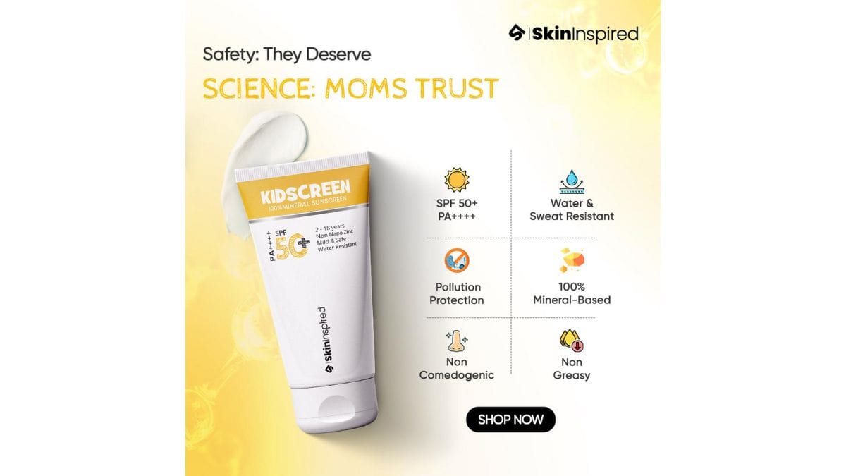 SkinInspired Comes to the Rescue for Parents This Summer with an Innovative Kids Sunscreen