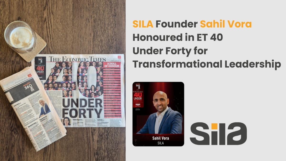 SILA Founder Sahil Vora Honoured in ET 40 Under Forty