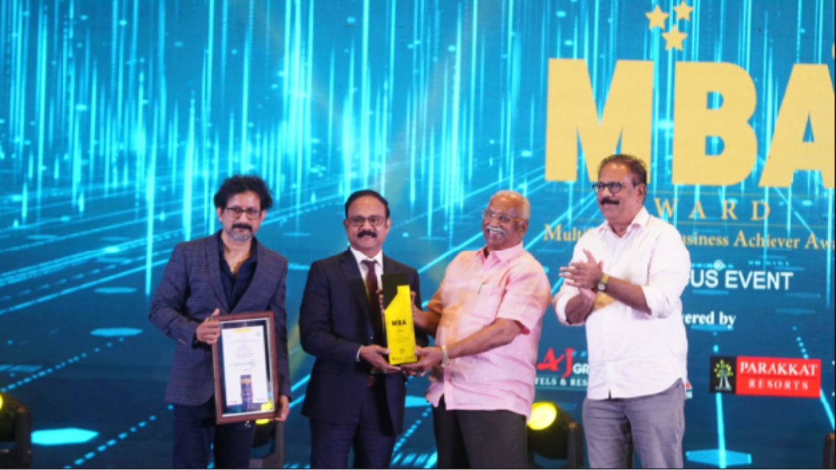20th Manappuram MBA Award Conferred Upon Dr Siddeek Ahmed