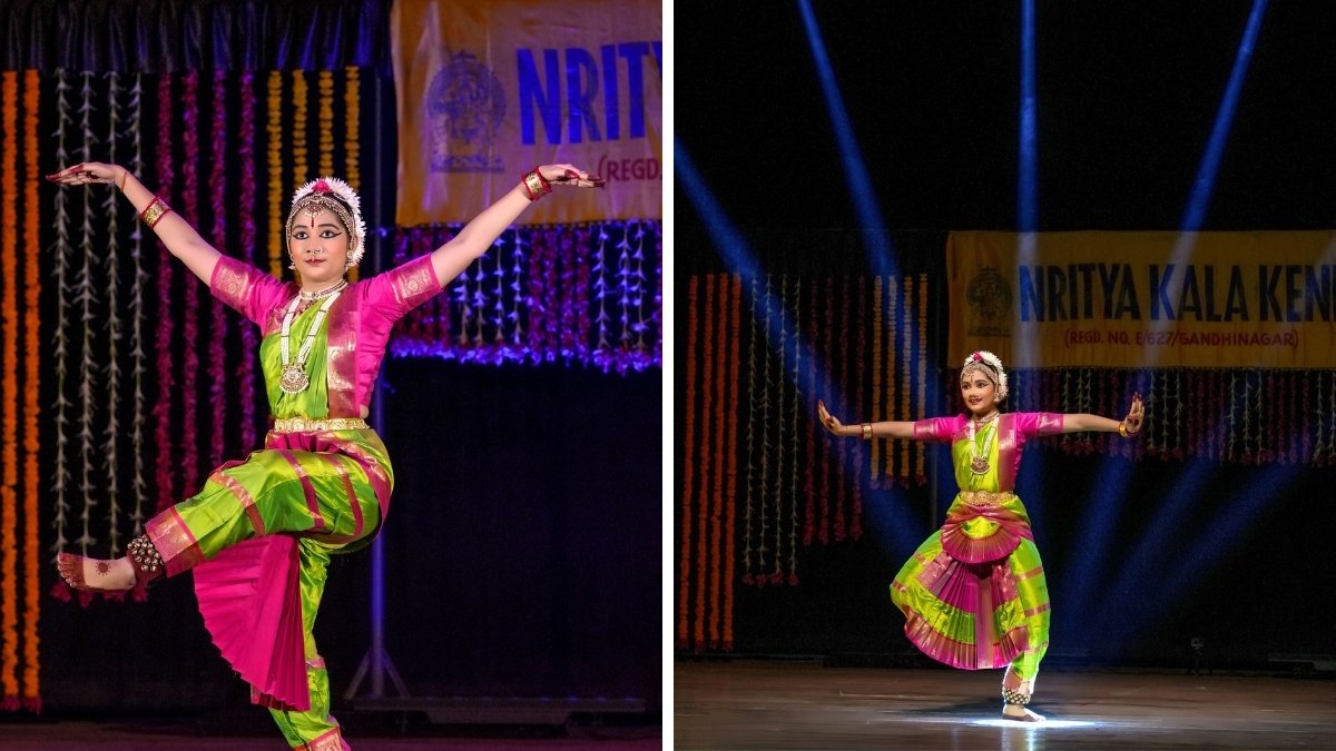 Krisha Dave presents Bharatanatyam Arangetram, mesmerises audience with complete Vishwambhari Stuti