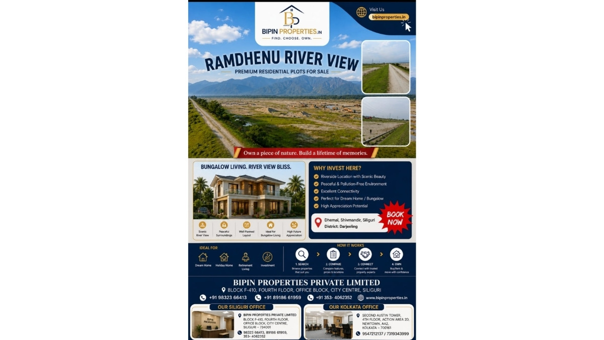 Ramdhenu River View Sets a New Benchmark for Nature-Centric Residential Living in Siliguri