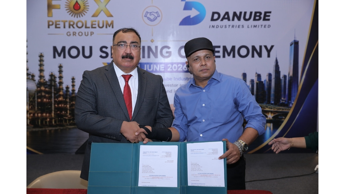 Fox Petroleum Group to invest USD 50 million in Danube Industries