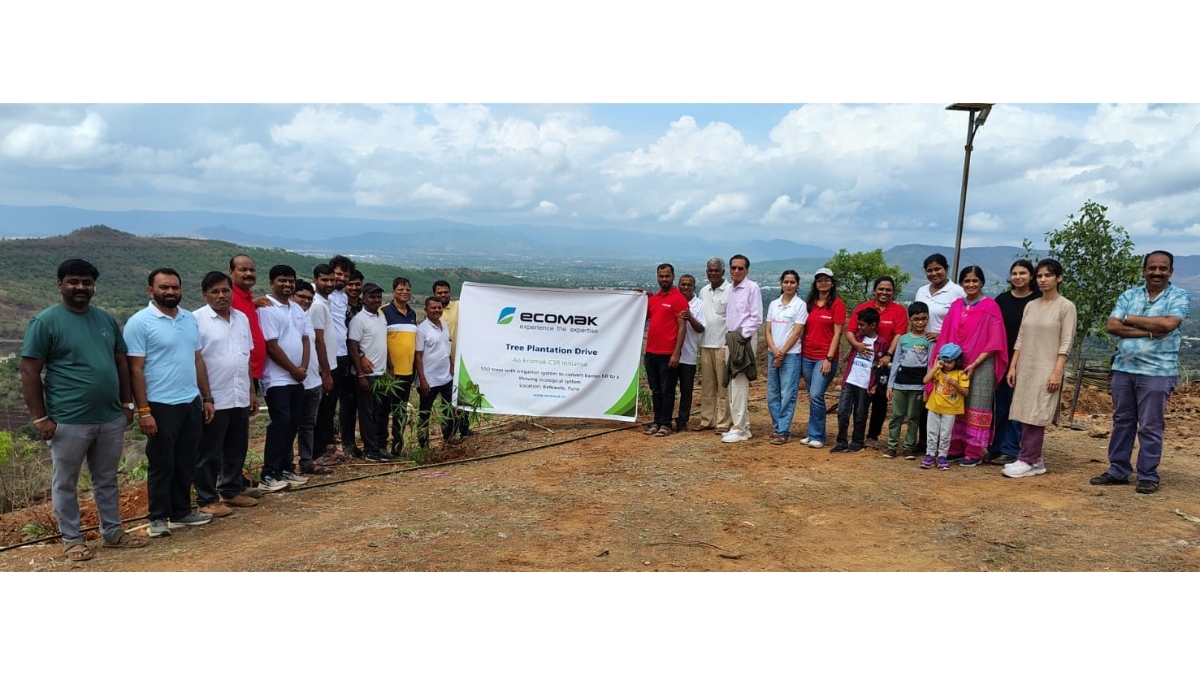 Ecomak Undertakes Ecological Restoration Initiative in Pune Under CSR Programme