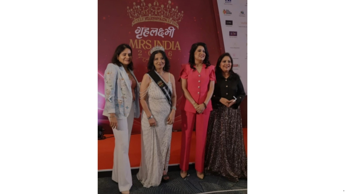 Mamta Shukla: Receiving recognition for her Graceful Walk at Grehlakshmi Mrs India 2026 became a special milestone in Mamta’s journey