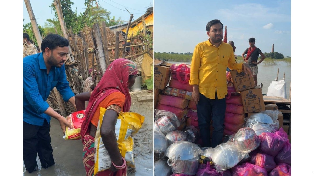 Alakh Pandey Bihar Flood Relief Work: Reaching Families With What They Need Most