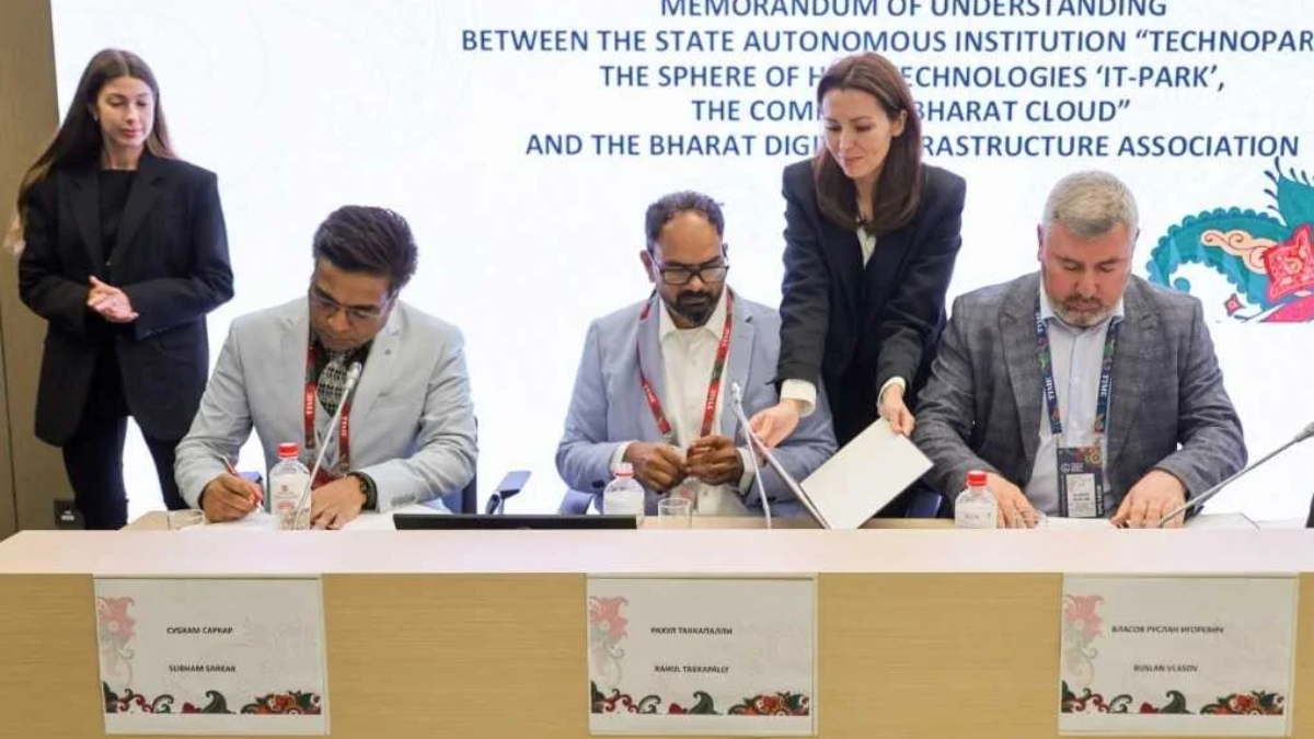 BharathCloud Signs MoU with Tatarstan’s IT Park to Strengthen India–Russia AI & Cloud Infrastructure Collaboration